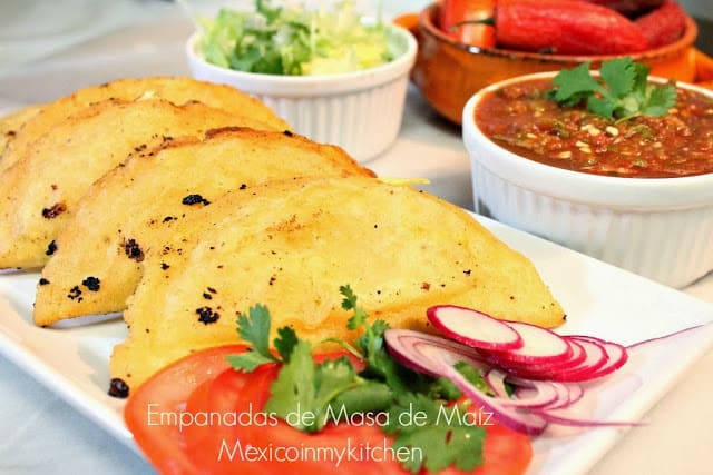 Empanadas with Corn Dough | Empanadas con Masa de Maíz | Mexican Recipes