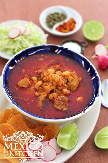 Red Pozole recipe authentic mexican
