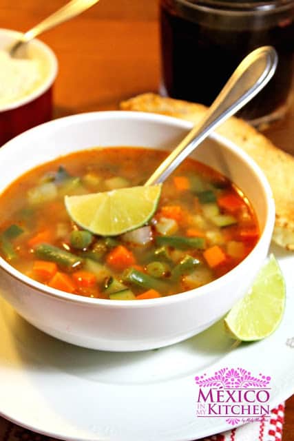How to make an easy & delightful Mexican Vegetable Soup Recipe